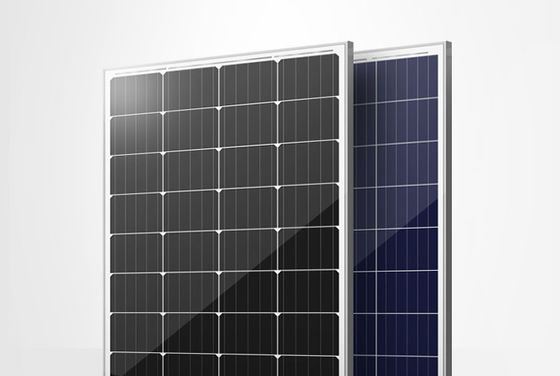 Un modulo solare monocristallino 12v 24v da 370 watt fuori dal modulo 166x166mm di Pv di griglia